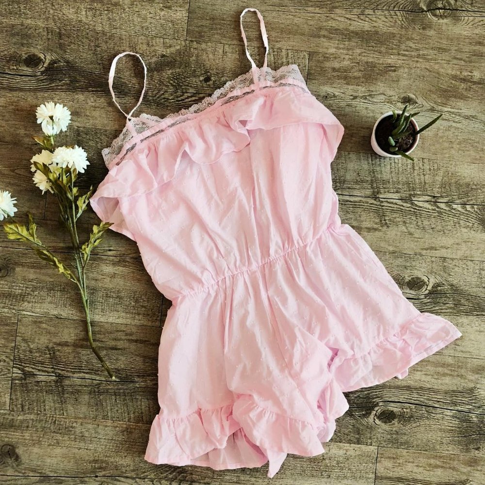 **NEW** Victoria's Secret Pink Romper Pajamas